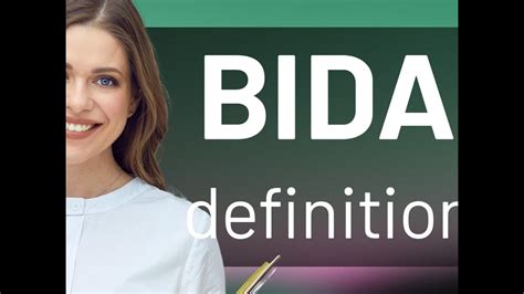 Bida Meaning .